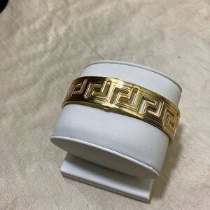 Gold Brighton Greek Key Style Christo Bracelet